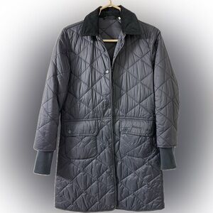 Barbour Women's Quilted Puffer Jacket - Navy Blue